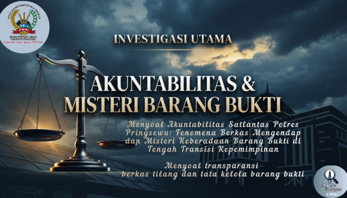 Menyoal Akuntabilitas Satlantas Polres Pringsewu: Fenomena Berkas Mengendap dan Misteri Keberadaan Barang Bukti di Tengah Transisi Kepemimpinan.
