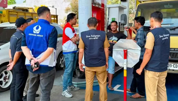 Pertamina Sidak Antrean Biosolar di SPBU Kota Metro