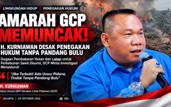 Amarah GCP Memuncak: H. Kurniawan Desak Penegakan Hukum Tanpa Pandang Bulu Bagi Korporasi Pembakar Hutan