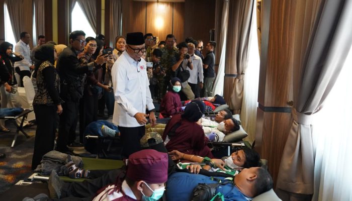 HUT ke-81 PMI, Gubernur Mirza Dorong Semangat Donor Darah dan Kepedulian Sosial